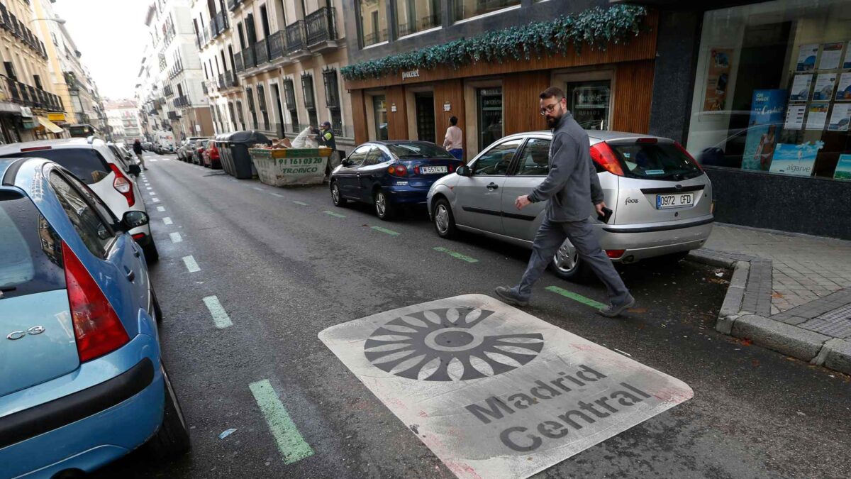 Madrid suspende casi medio millón de multas de Madrid Central