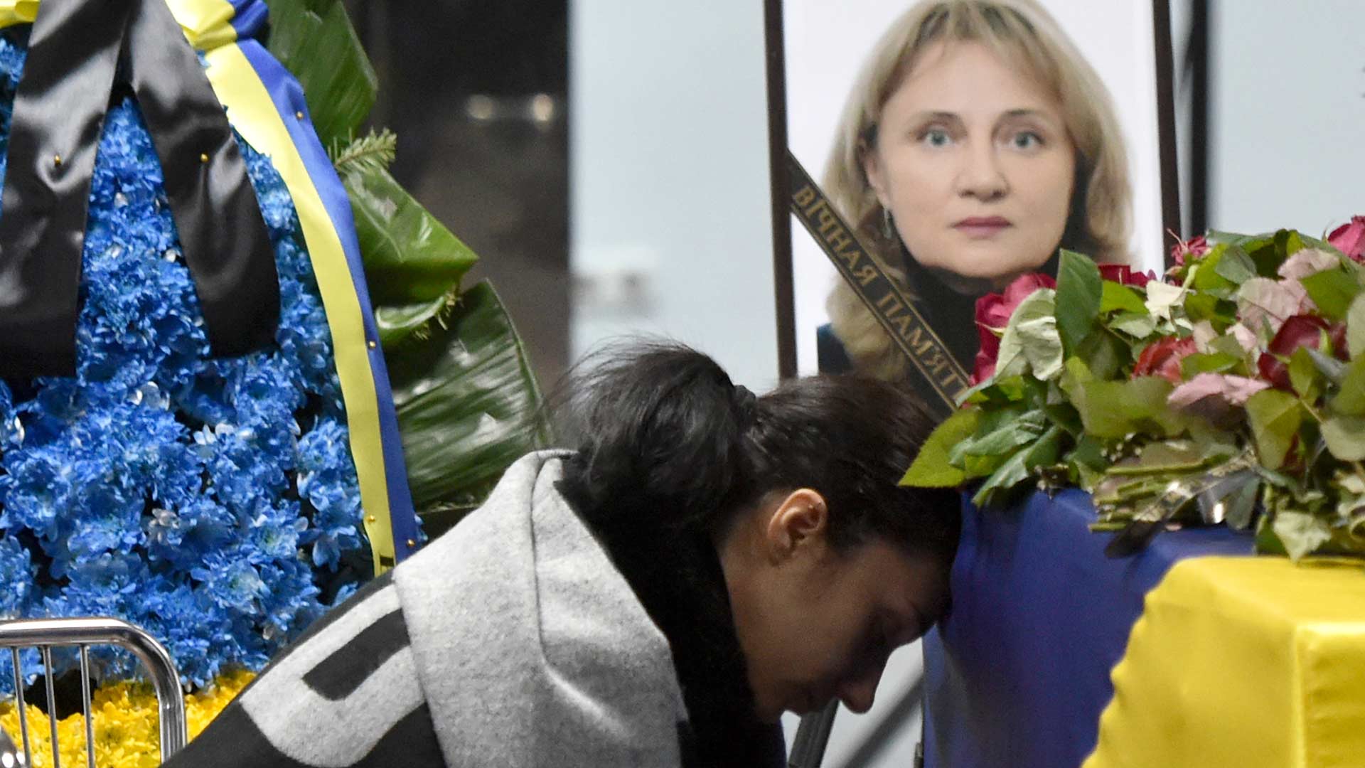 Llegan a Kiev los cuerpos de las víctimas del accidente aéreo en Irán