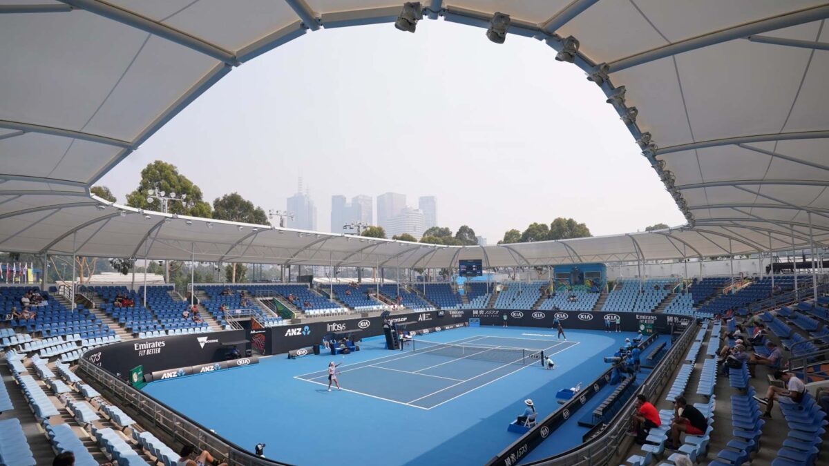 Los entrenamientos del Open de Australia suspendidos debido a los incendios