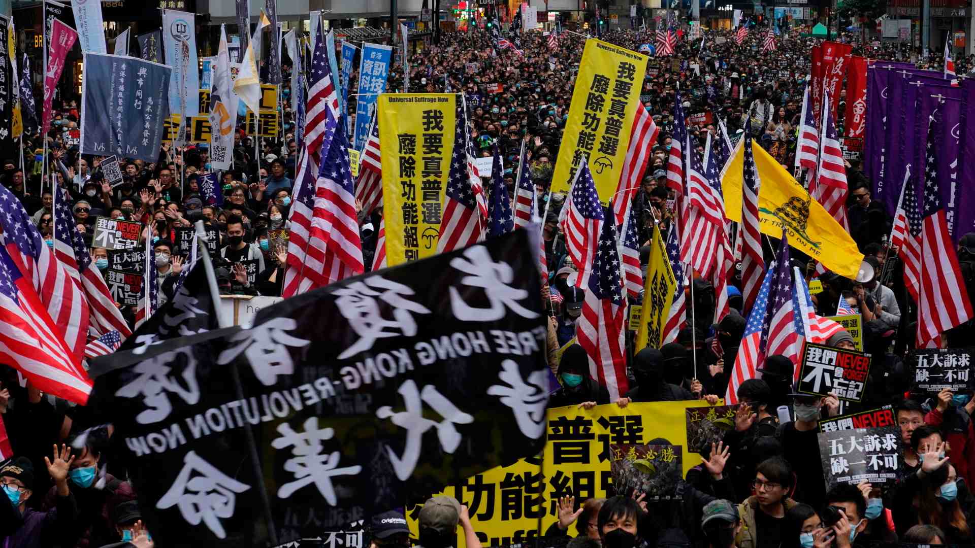 Más de 400 manifestantes detenidos en Hong Kong 1