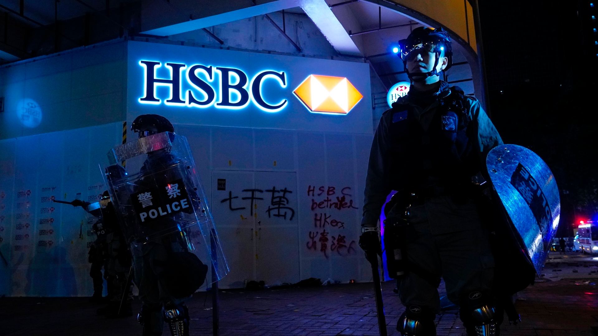 Hong Kong detiene a más de 400 manifestantes durante las protestas de Año Nuevo