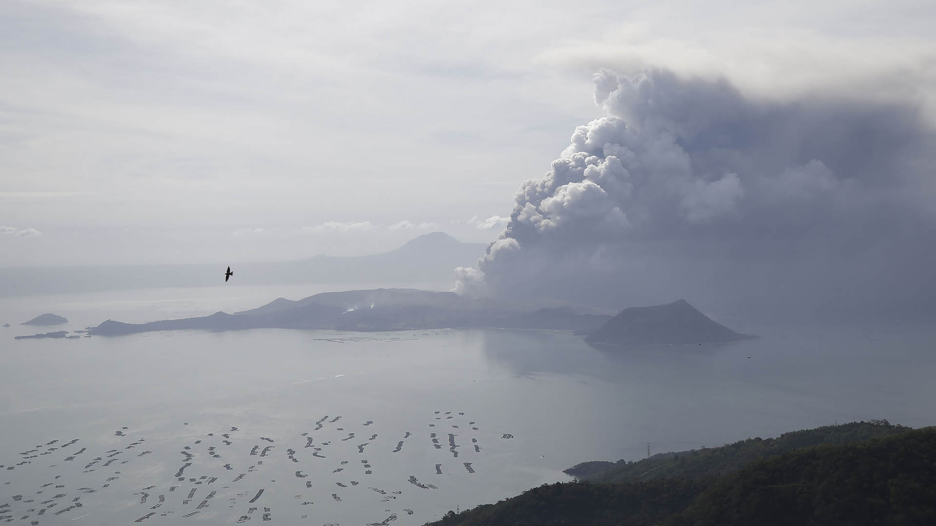 El volcán Taal deja más de 24.500 evacuados en Filipinas tras su erupción