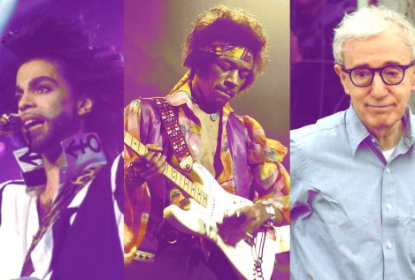 Tres genios púrpuras: Prince, Jimi Hendrix y Woody Allen