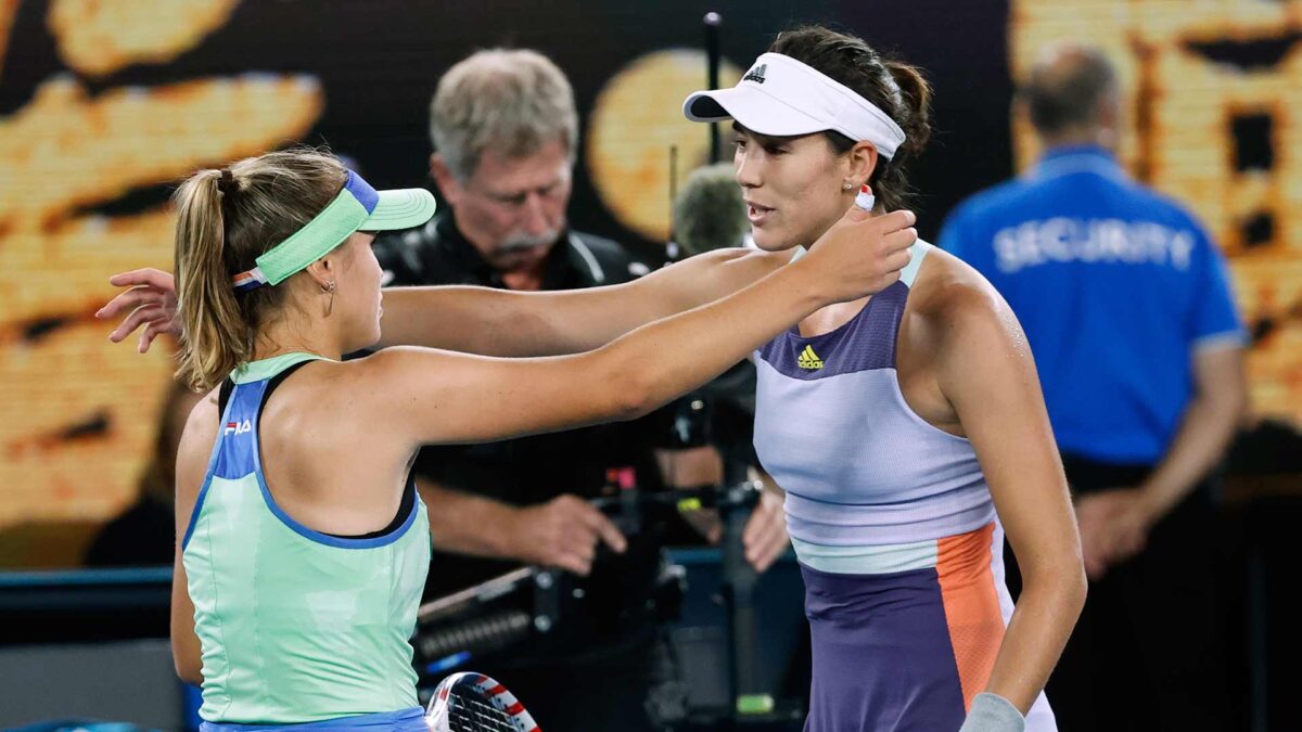 Sofia Kenin vence a Garbiñe Muguruza en la final del Open de Australia