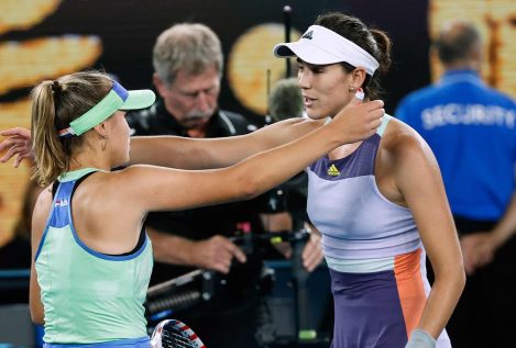 Sofia Kenin vence a Garbiñe Muguruza en la final del Open de Australia