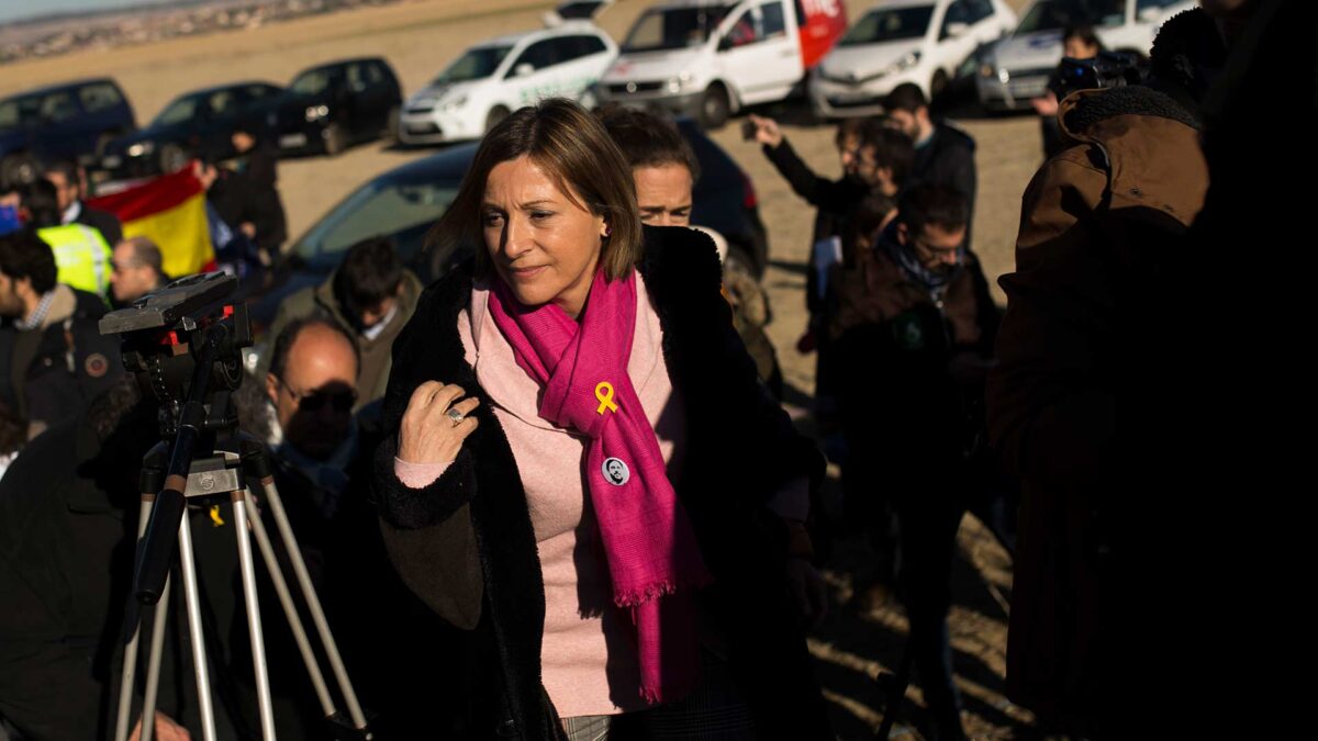 Forcadell sale de prisión en su primer permiso para hacer voluntariado y cuidar a su madre