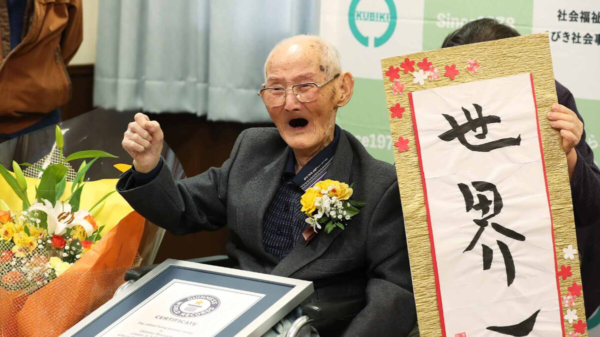 Muere en Japón a los 112 años el hombre más viejo del mundo