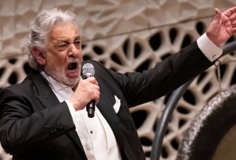 El Ministerio de Cultura cancela un concierto de Plácido Domingo "en solidaridad con las mujeres"