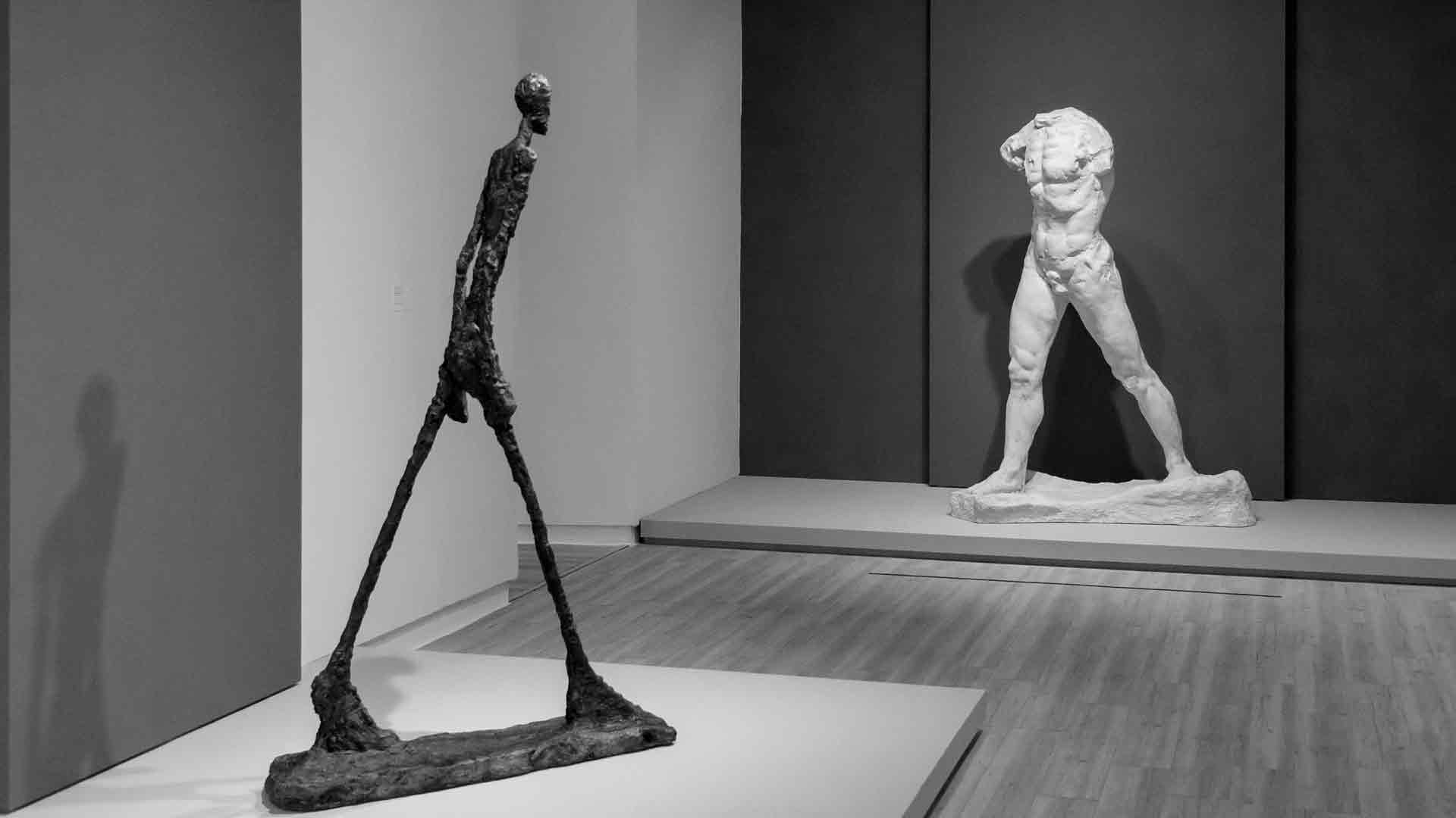 Rodin y Giacometti: hitos de la escultura moderna