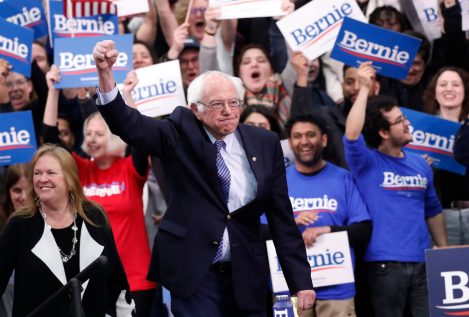 Sanders vence sin convencer en New Hampshire por el liderazgo de los demócratas