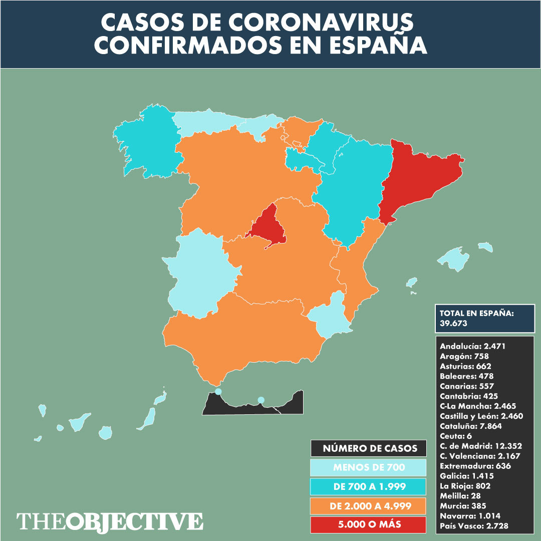 Directo | España registra 514 muertes más por coronavirus en 24 horas