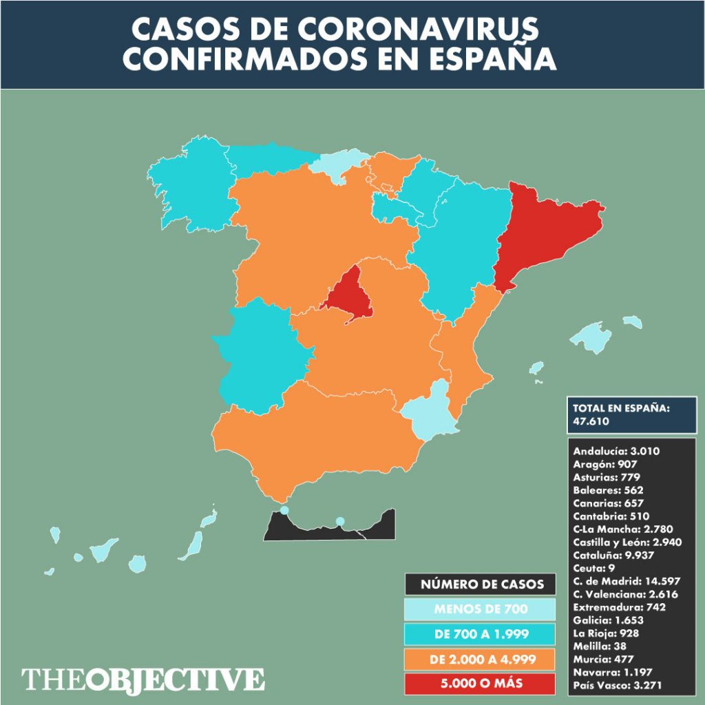 Directo | España supera a China en muertos por coronavirus, más de 700 fallecidos en 24 horas 1
