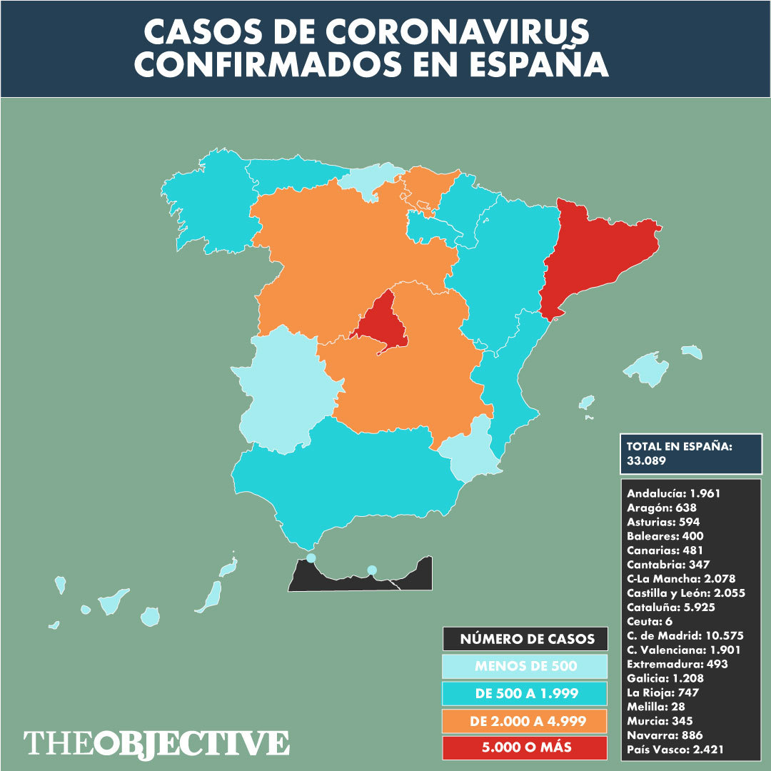 Directo | Mueren 462 personas por coronavirus en España en un solo día