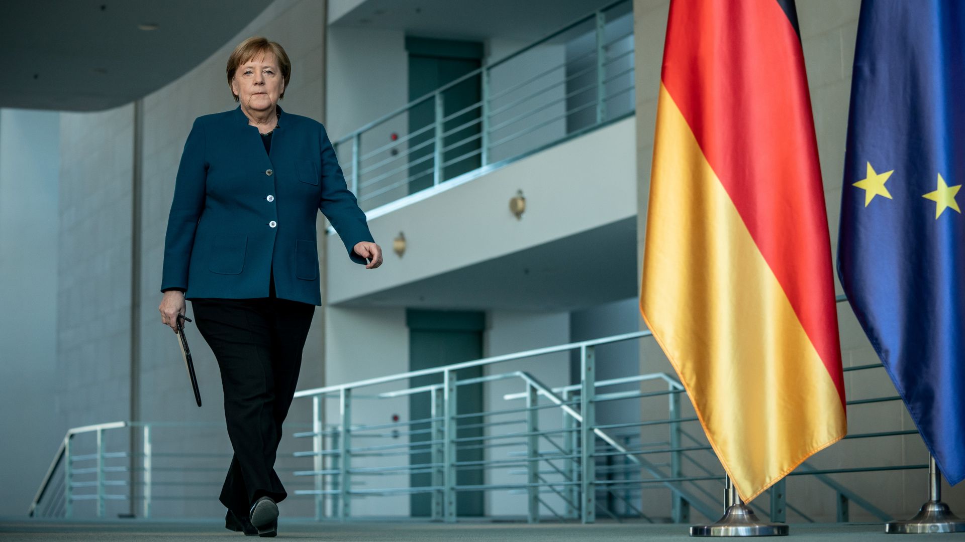 Merkel, en cuarentena tras estar en contacto con un médico contagiado de coronavirus