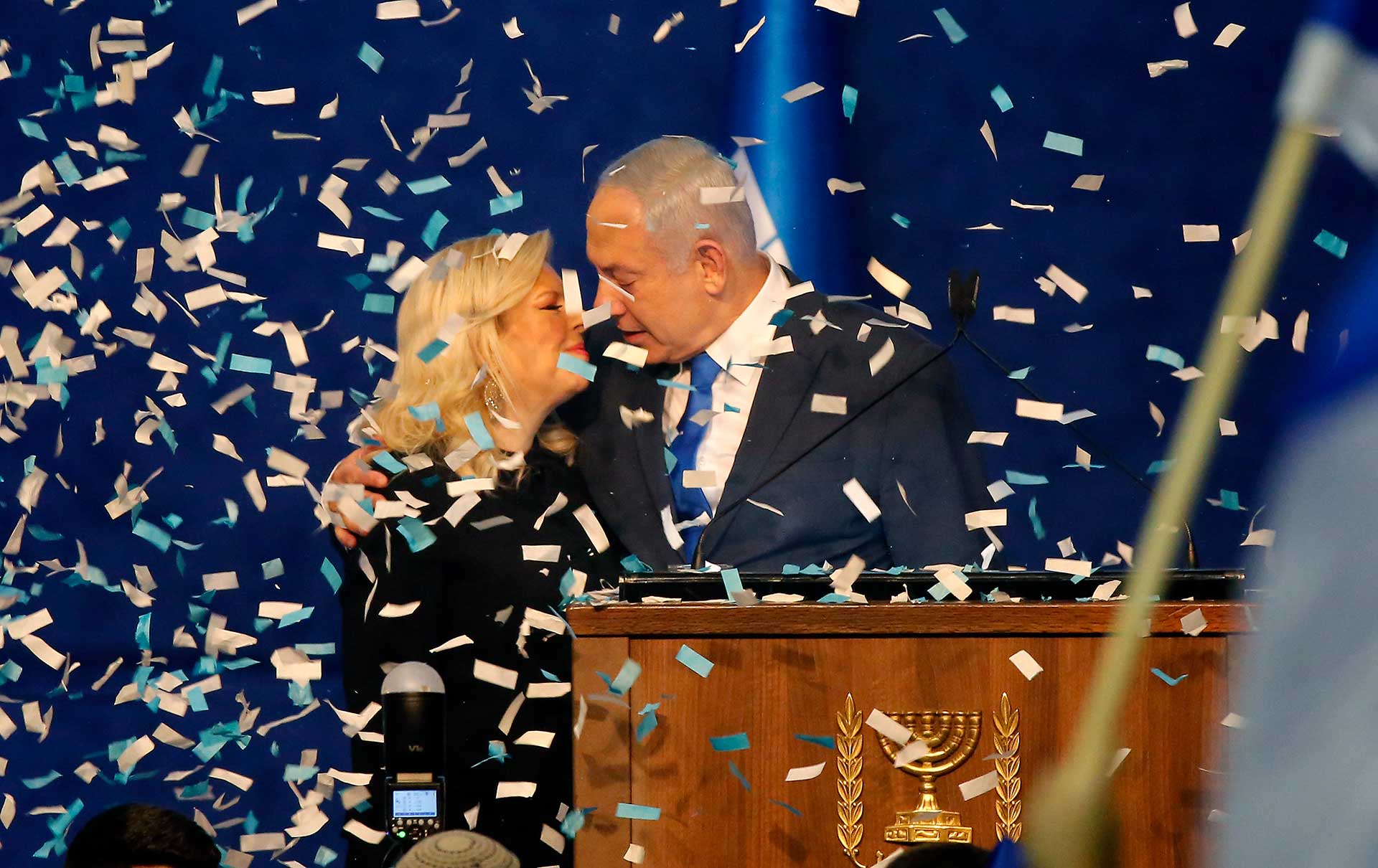 Netanyahu clama su «mayor victoria» pero no consigue la mayoría