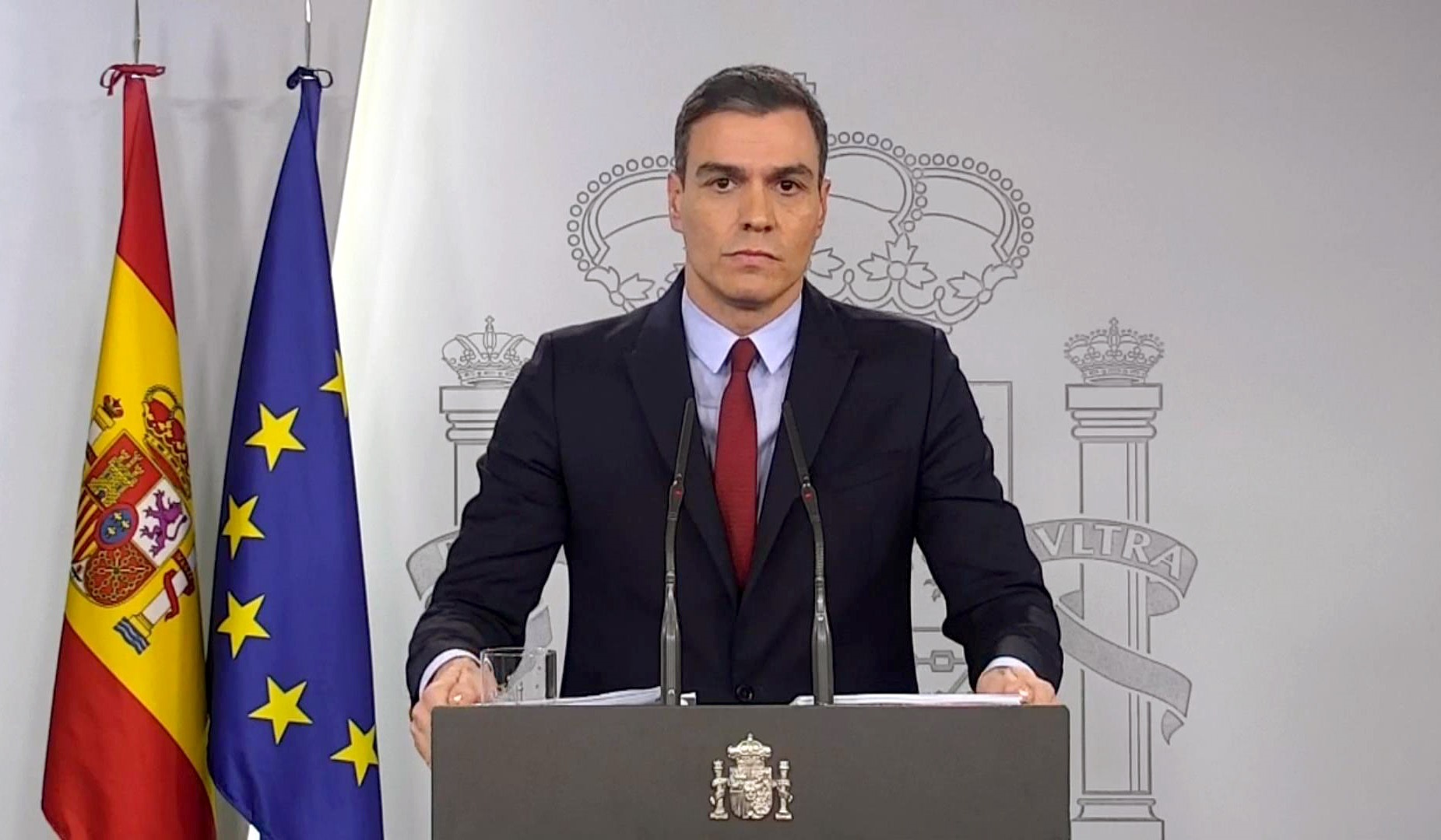 Sánchez anuncia que el estado de alerta entrará en vigor esta medianoche: «Las medidas que vamos a implementar son drásticas y van a traer consecuencias»