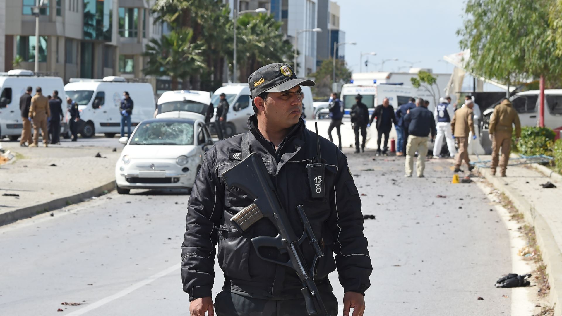 Túnez, en máxima alerta tras un atentado suicida con un muerto y cinco heridos