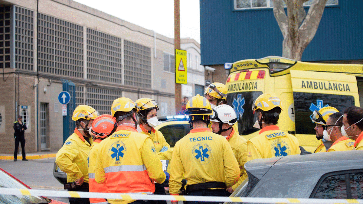 Un muerto y 19 heridos por una explosión en Barcelona