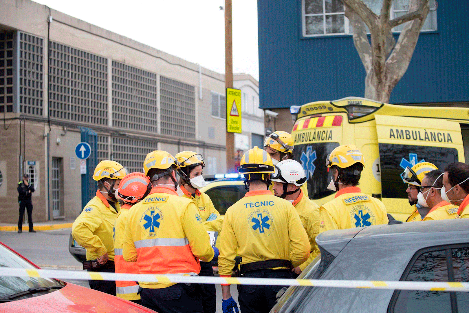 Un muerto y 19 heridos por una explosión en Barcelona