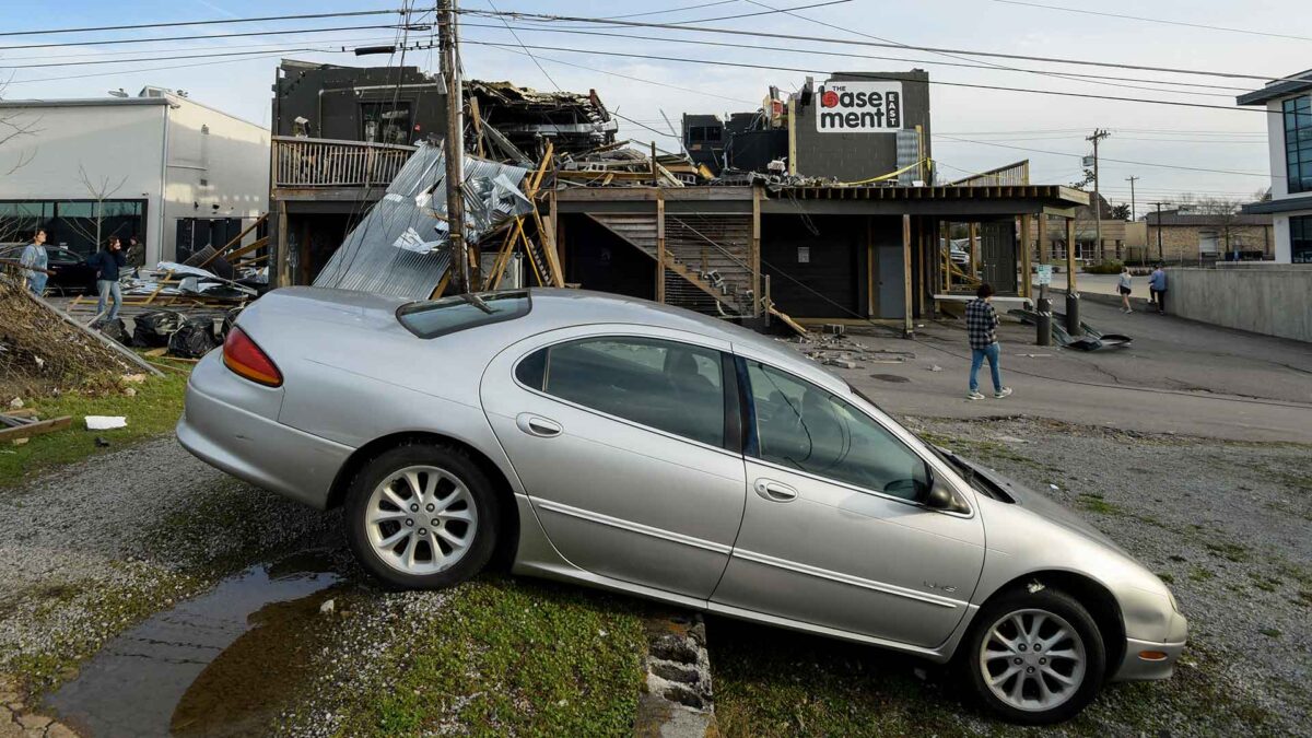 Varios tornados dejan al menos 25 muertos en Tennessee