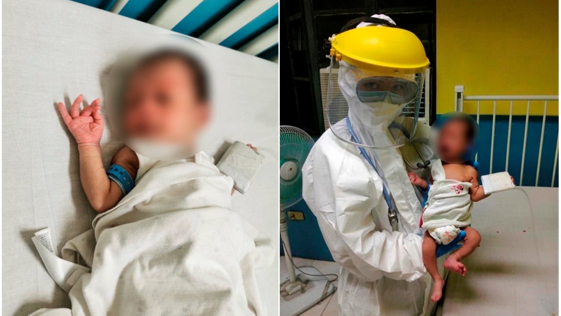 Lo bueno del día: un bebé de 16 días supera el COVID-19 en Filipinas