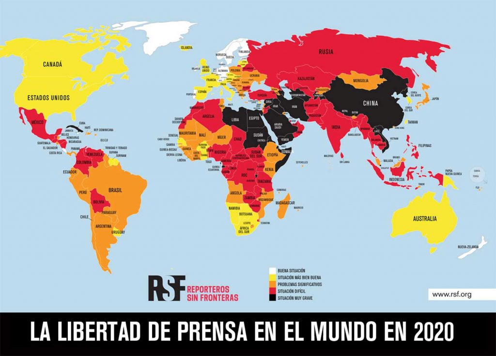 Alfonso Armada, presidente de RSF España: “El virus del miedo puede ser tan letal para la libertad de prensa como la Covid-19” 4