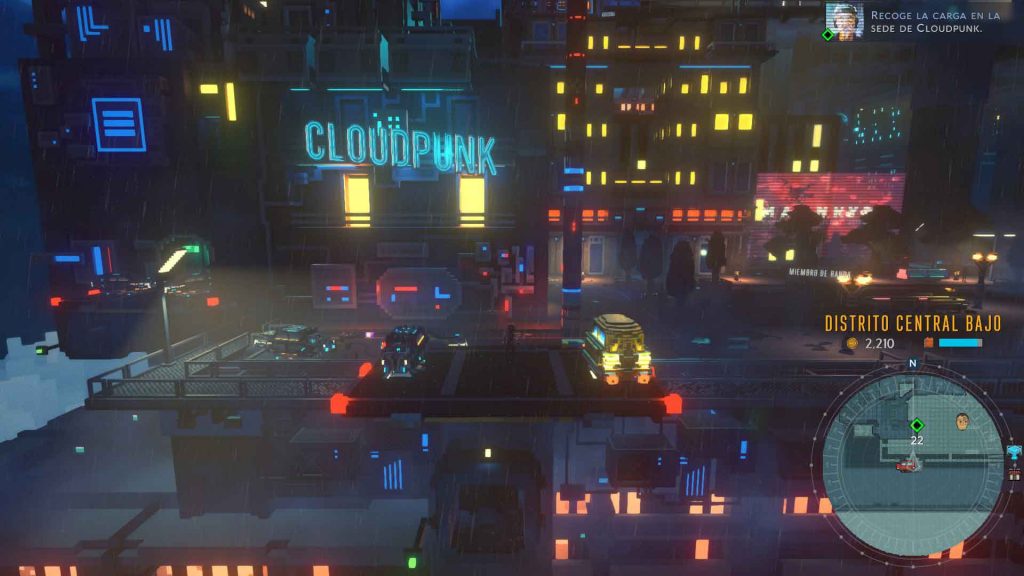 Cloudpunk, cuando la ciudad te devora