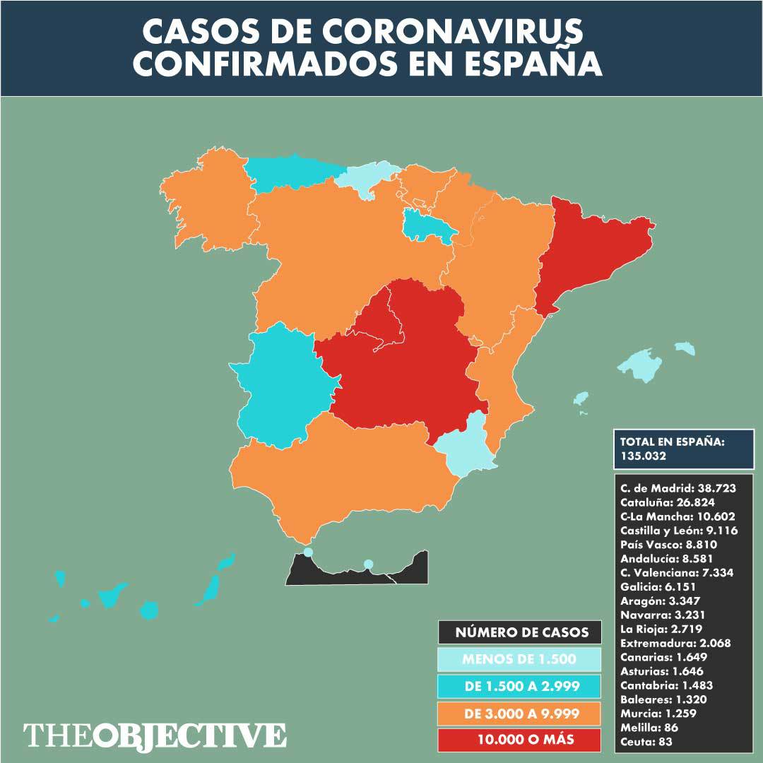 Directo | España cuenta 637 nuevos muertos por coronavirus en 24 horas