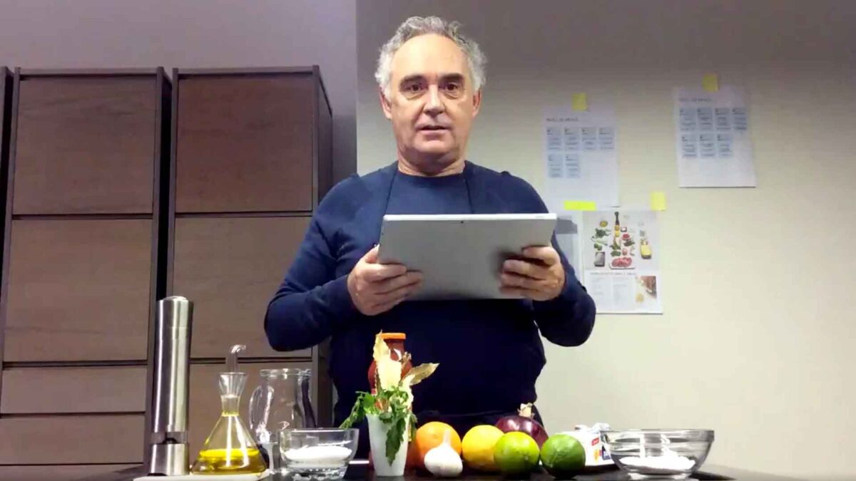 El iPad de Ferran Adrià