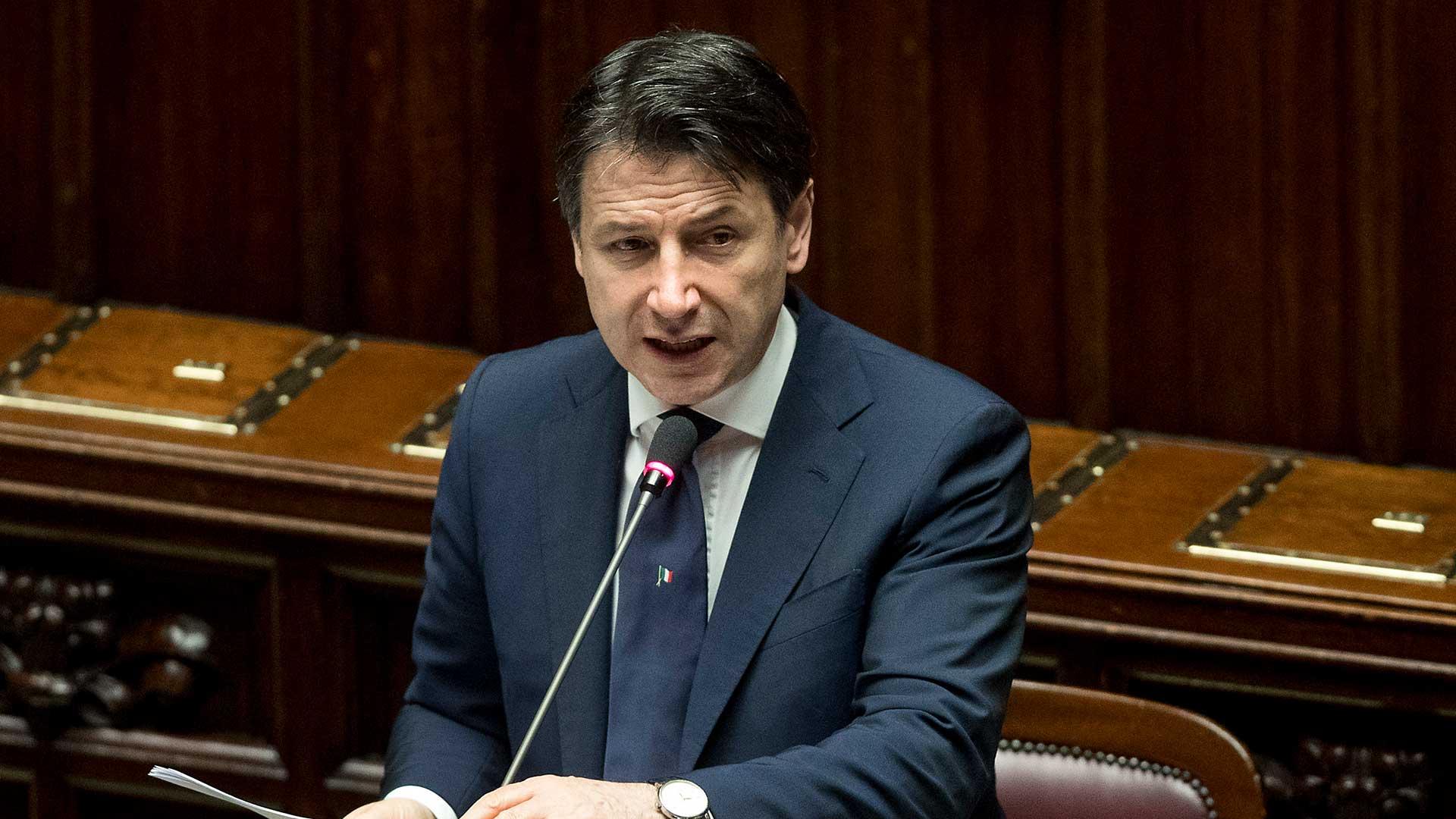 Italia rechaza un "compromiso a la baja" con la UE ante el coronavirus