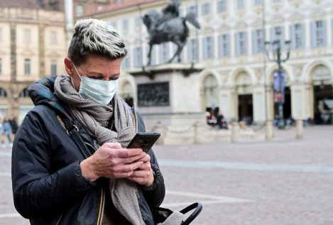 Italia usará una app para rastrear los contactos de los contagiados de coronavirus