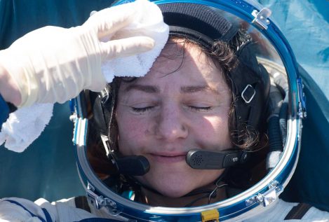 Tres astronautas de la Estación Espacial regresan a la Tierra en plena pandemia de coronavirus