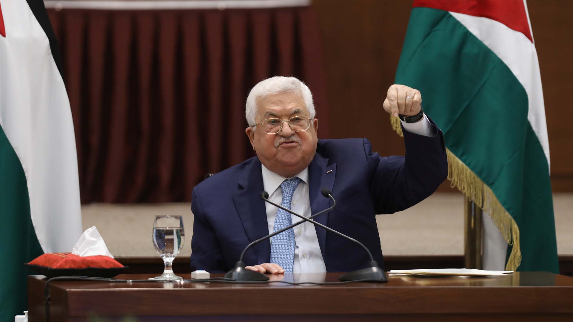 El presidente palestino, Mahmud Abás, anuncia el final de todos los acuerdos con Israel y EEUU