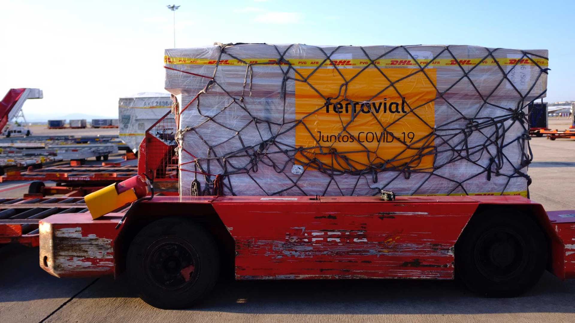 Ferrovial dona más de 3,7 millones de su fondo contra el coronavirus