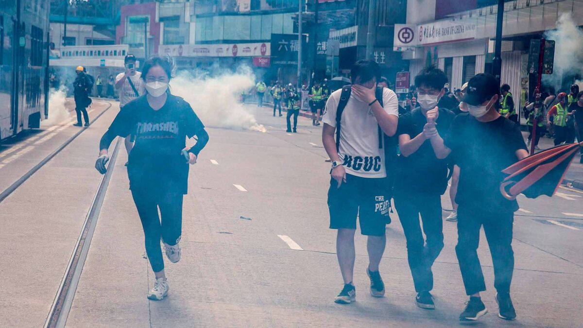 Hong Kong vuelve a salir a la calle para protestar contra la ley de seguridad promovida por China