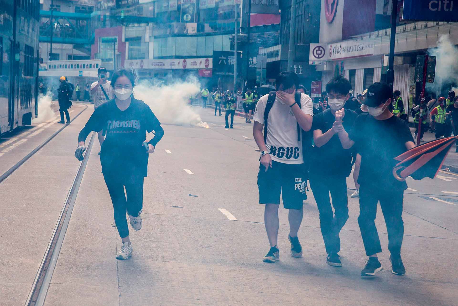 Hong Kong vuelve a salir a la calle para protestar contra la ley de seguridad promovida por China