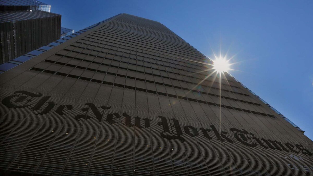 Dimite el jefe de opinión del ‘New York Times’ por un artículo a favor de movilizar al Ejército contra los manifestantes