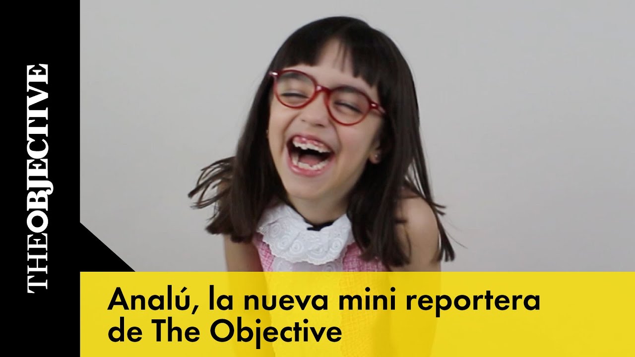 Analú, la nueva mini reportera de The Objective