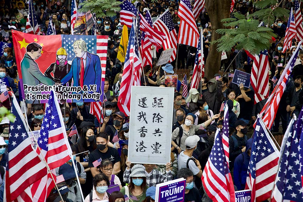 El Congreso de EEUU aprueba sancionar a empresas chinas que amenacen a Hong Kong