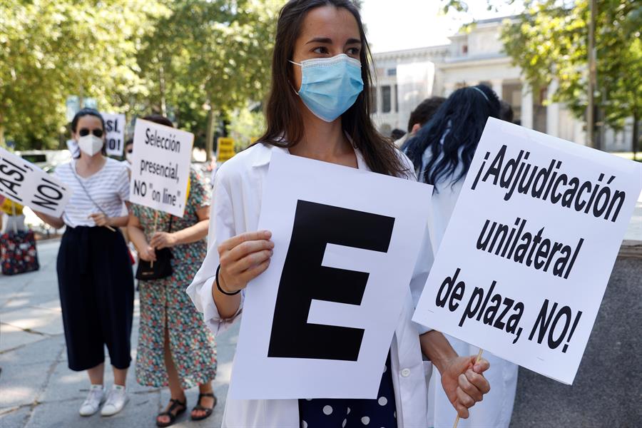 Los MIR de Madrid anuncian huelga indefinida el 13 de julio