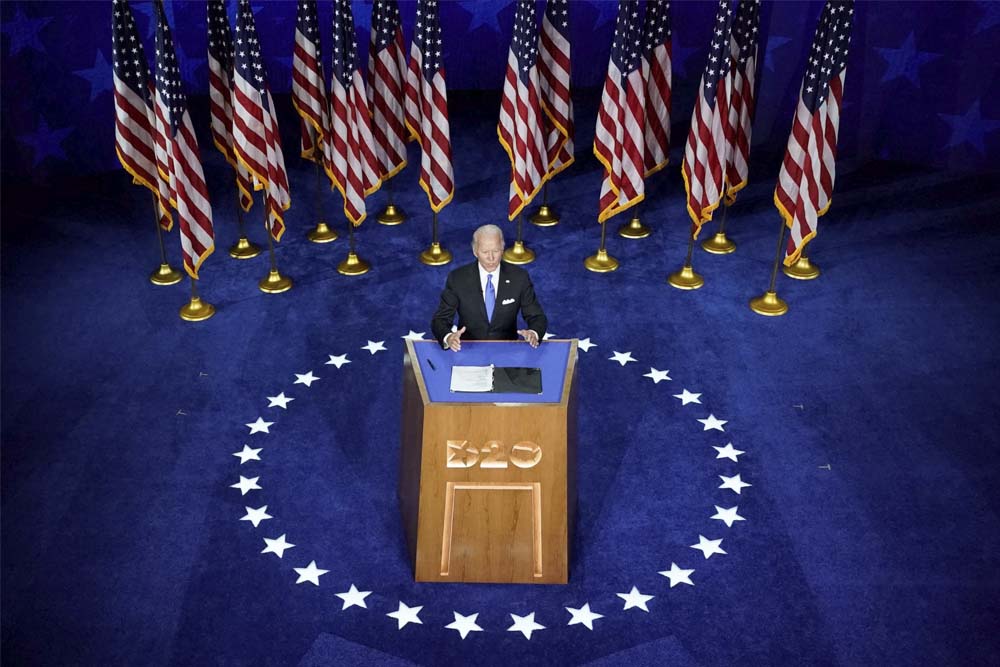 Biden acepta la candidatura demócrata y promete superar «la época de oscuridad» que vive EEUU
