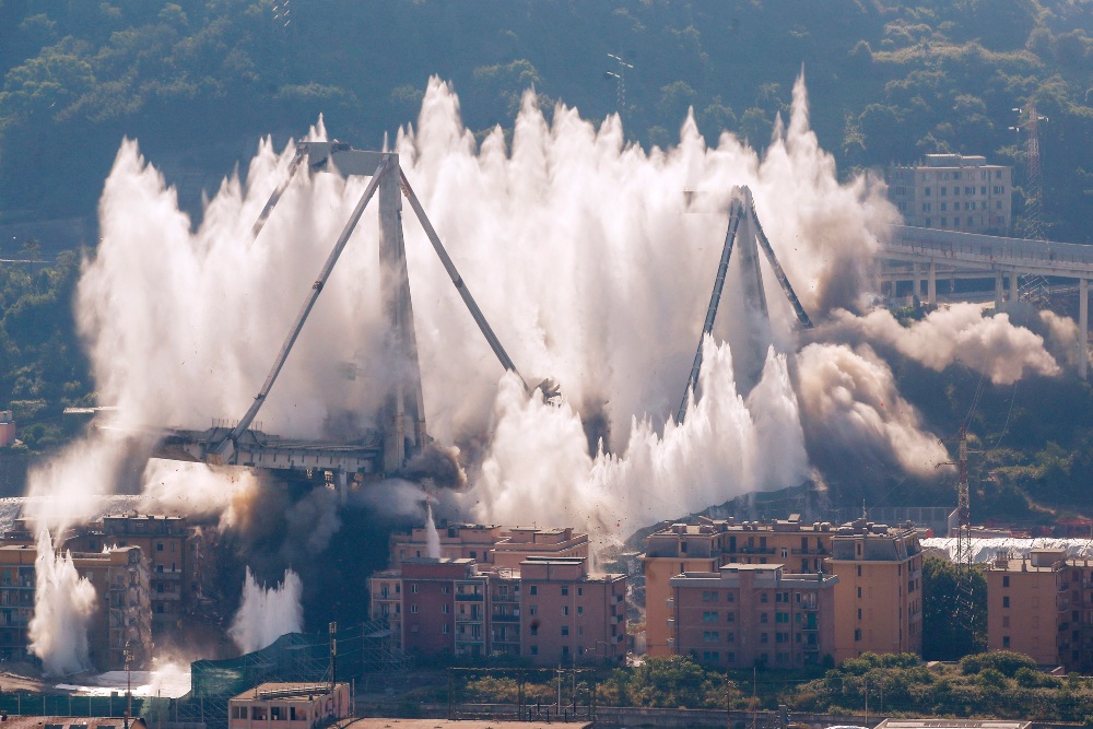 Italia inaugura el nuevo puente de Génova dos años después de la tragedia