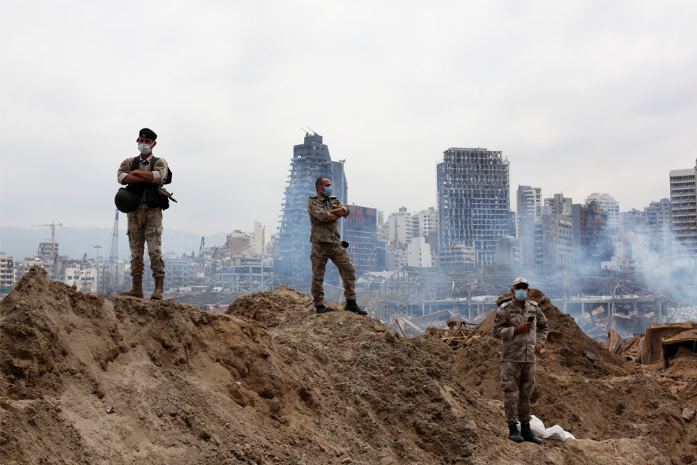 La investigación de la explosión de Beirut no será internacional y la realizarán militares libaneses