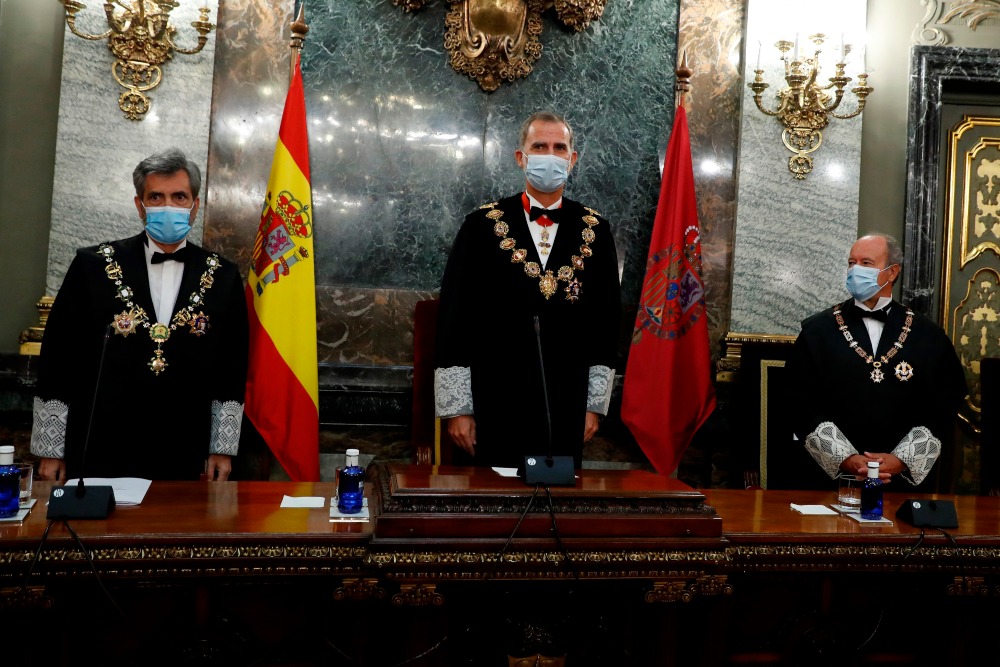 El rey no irá a la entrega de despachos de los jueces en Barcelona por primera vez