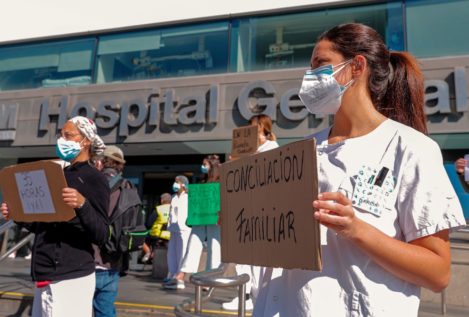 Huelga indefinida de Enfermería desde el 7 de octubre en Madrid