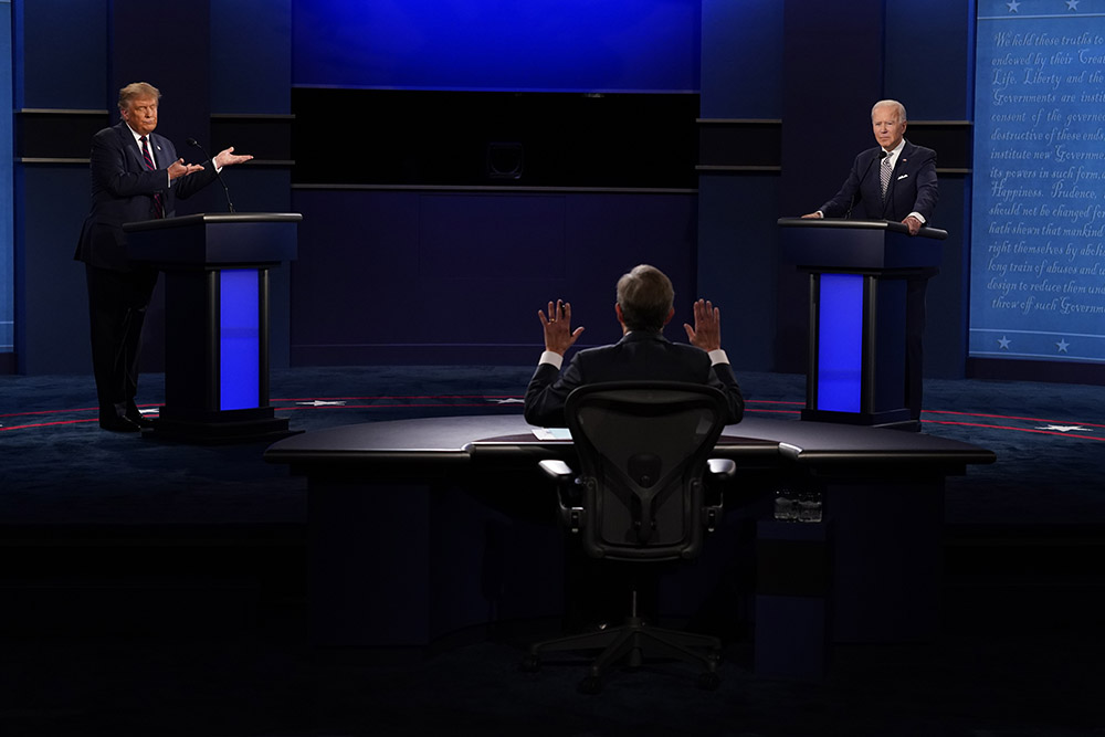 Trump vs. Biden: el caos y los ataques personales marcan el primer debate presidencial