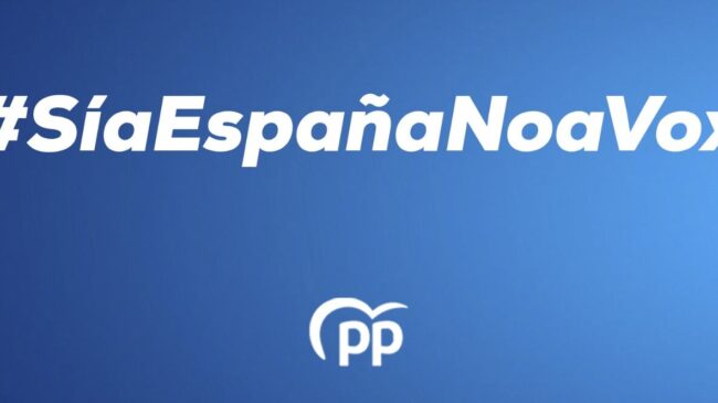 El PP promueve una campaña con el hashtag #SiaEspañaNoaVox