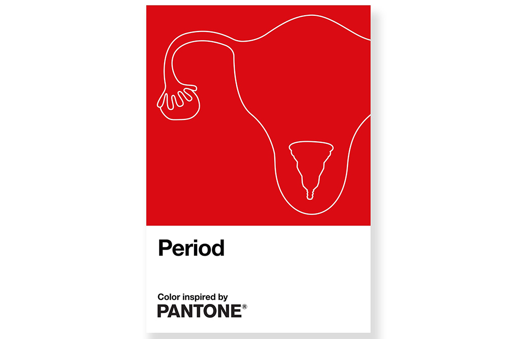 'Period': el color Pantone que rompe con el tabú de la menstruación