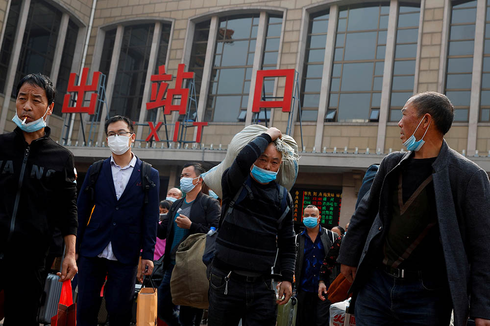 China suma 20 nuevos positivos, seis de ellos contagios del rebrote de Qingdao