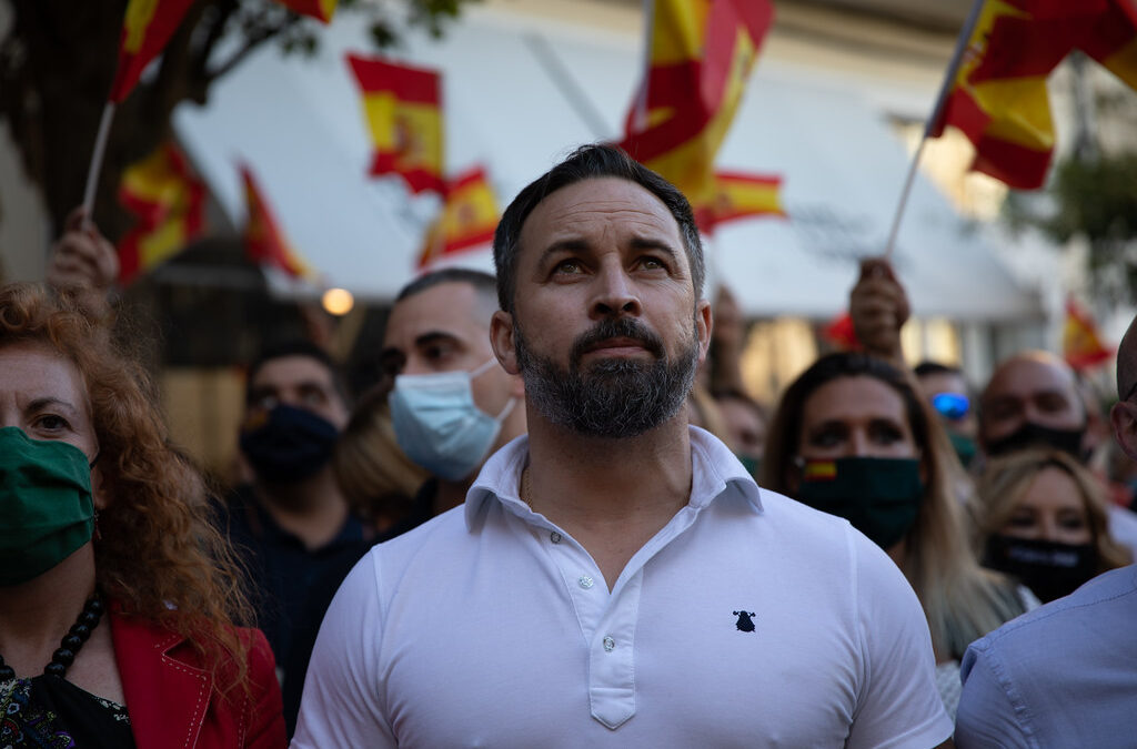 Abascal anuncia nuevas movilizaciones a raíz del estado de alarma